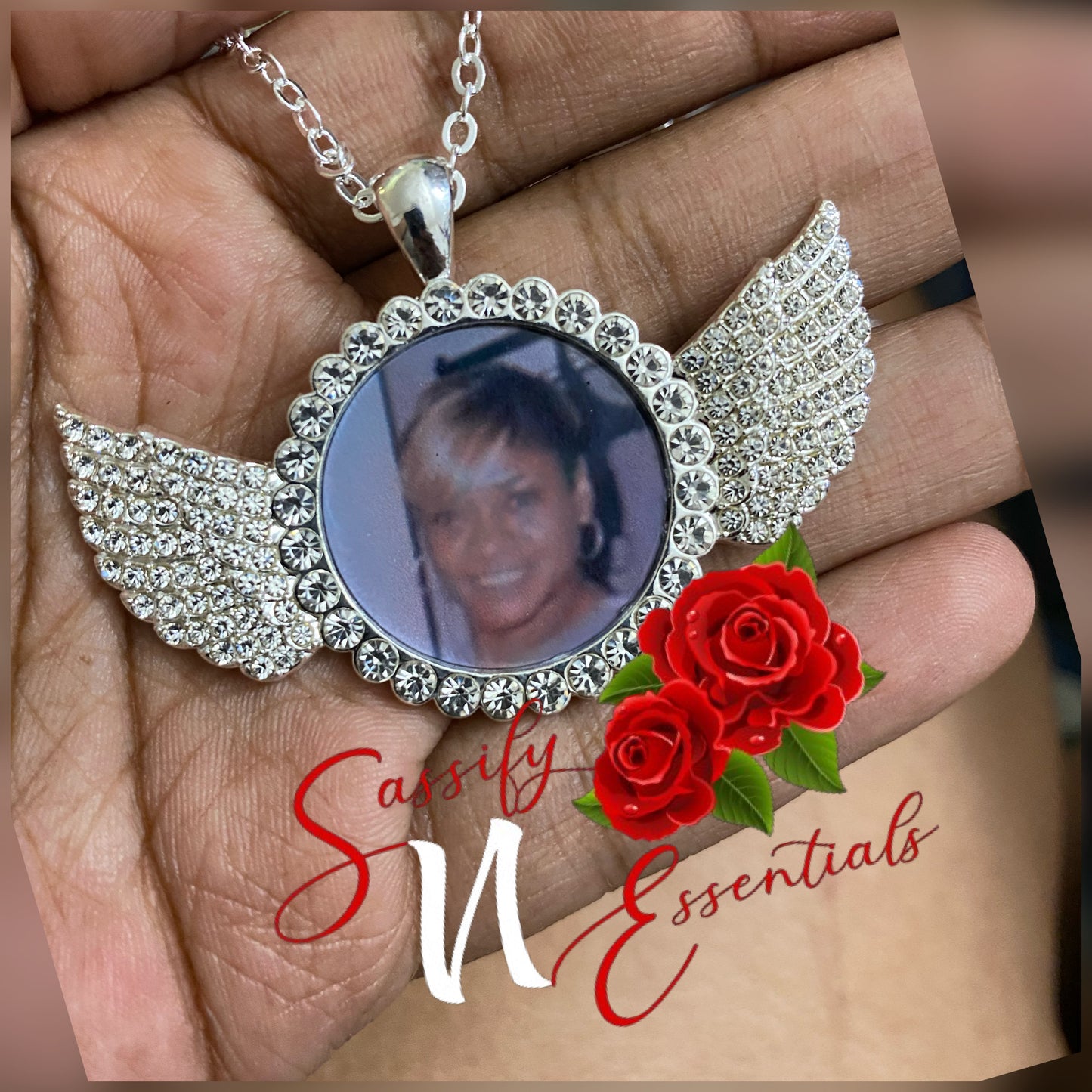 Wing Pendant Necklace (Small)