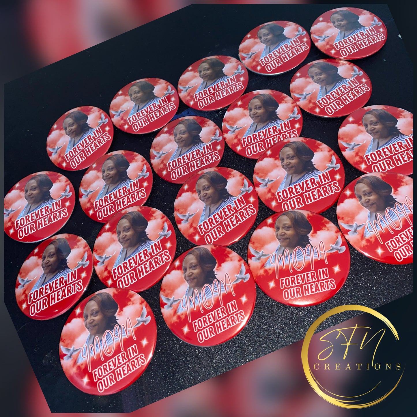 Customized Button (Pin)