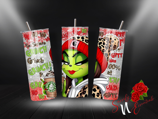 Red Girl G 20oz Tumbler Wrap (Digital File)