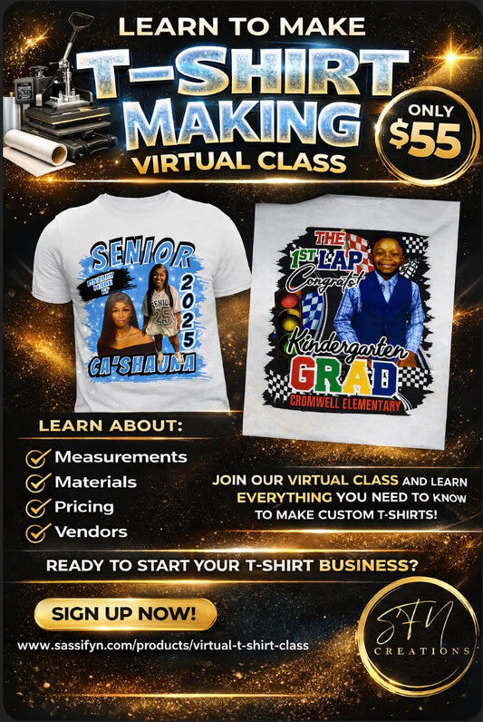 Virtual T-Shirt Class