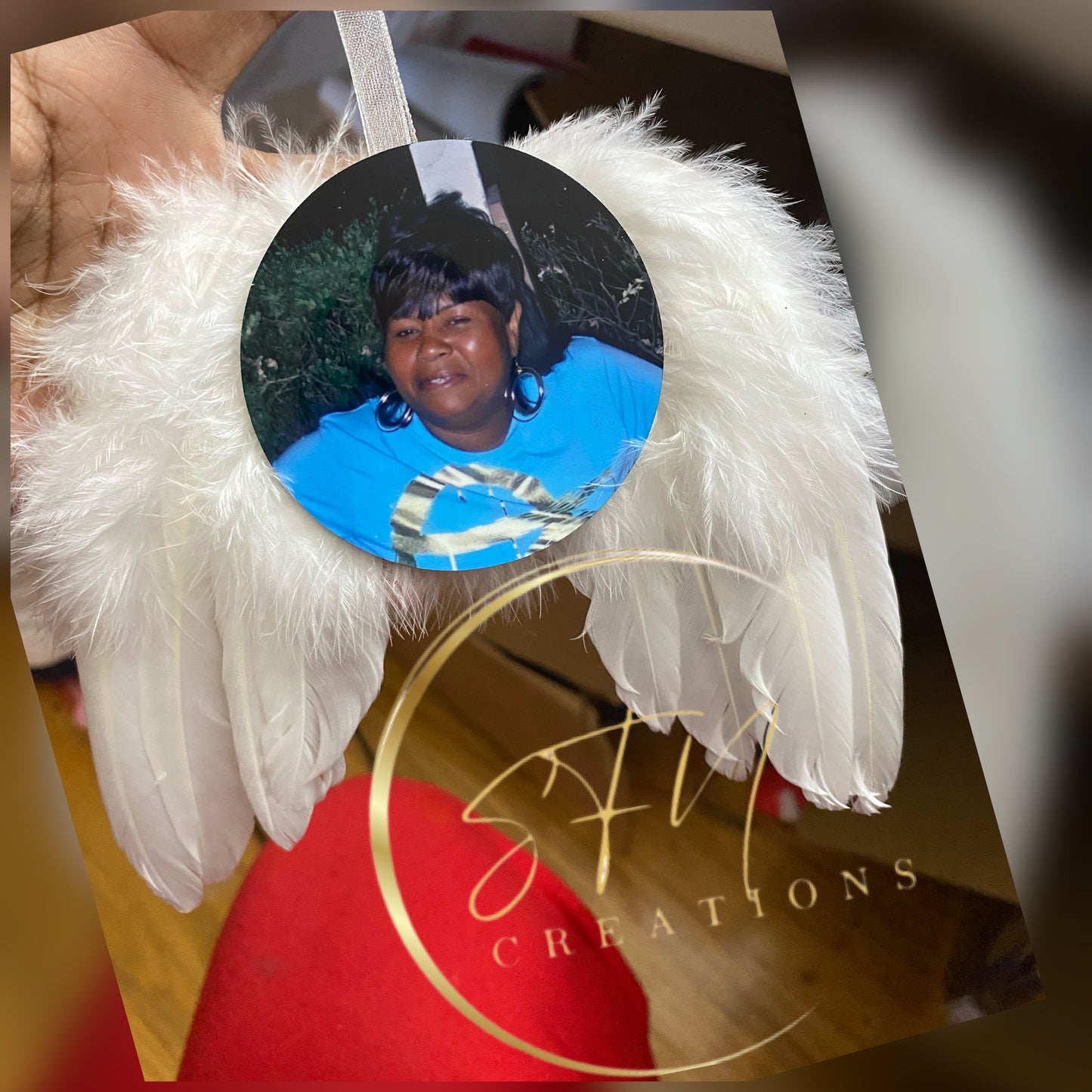 (Blank) Sublimation Angel Wings