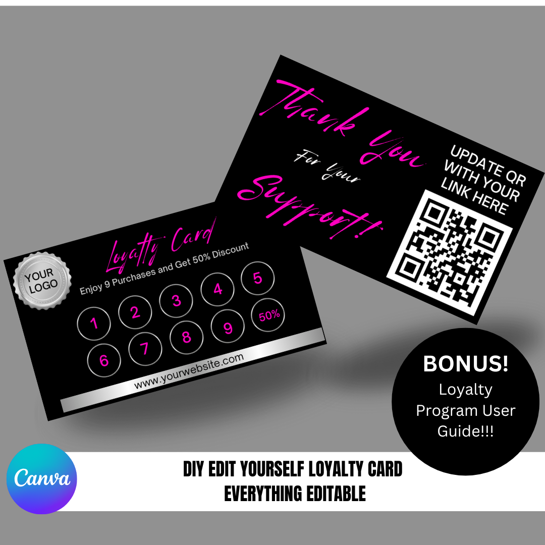 Loyalty Card *DIGITAL DOWNLOAD*